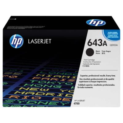 HP černý toner, Q5950A, CLJ 4700 originál