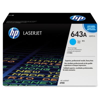 HP color toner, Q5951A, azurový CLJ 4700 originál