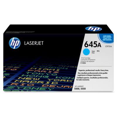 HP  toner, C9731A, azurový, CLJ 5500 originál