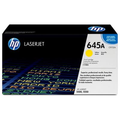 HP  toner, C9732A, žlutý, CLJ 5500 originál