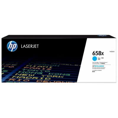 HP toner 658X (azurový, 28 000str.) pro HP Color LaserJet Enterprise M751