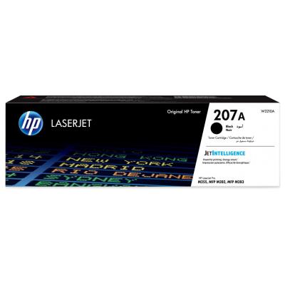 HP toner 207A (Černý, 1350str) pro HP Color LaserJet Pro M255/MFP M282/ M283