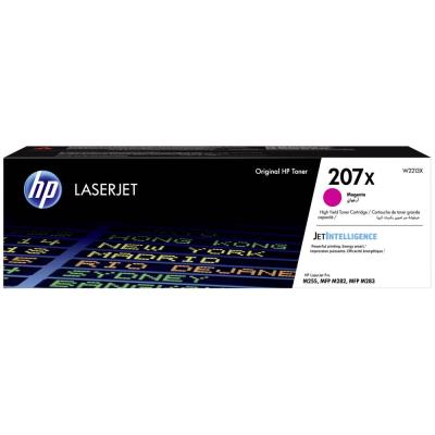 ROZBALENÉ - HP toner 207X (purpurový, 2450str) pro HP Color LaserJet Pro M255/MFP M282/ M283