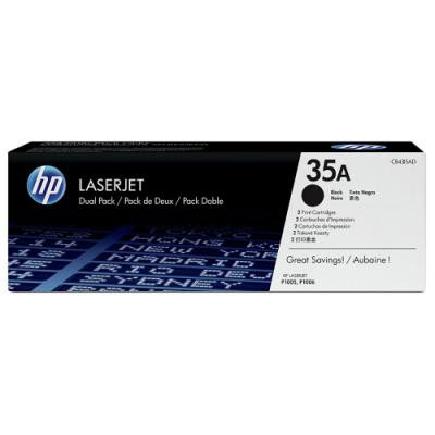 HP toner černý pro LJ P1005 / P1006 CB435AD originál