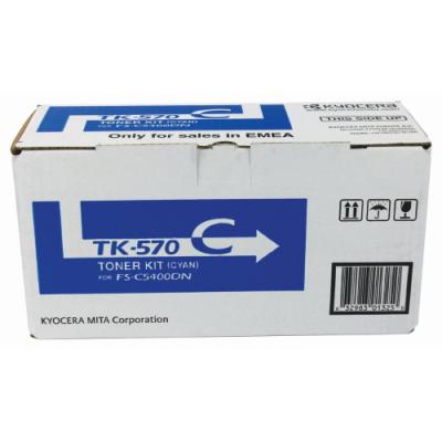 Kyocera toner TK-570C/ FS-C5400DN/ 12 000 stran/ azurový