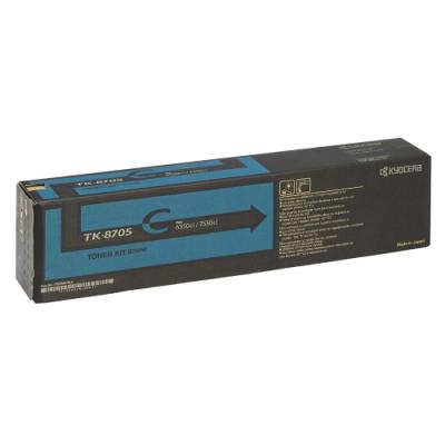 Kyocera toner TK-8705C/ 30 000 A4/ azurový/ pro TASKalfa 6550/6551/7550/7551ci