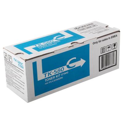 Kyocera toner TK-580C/ FS-C5150DN/ 2 800 stran/ azurový