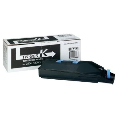 Kyocera toner TK-865K/ TASKalfa 250ci/ 20 000 stran/ Černý