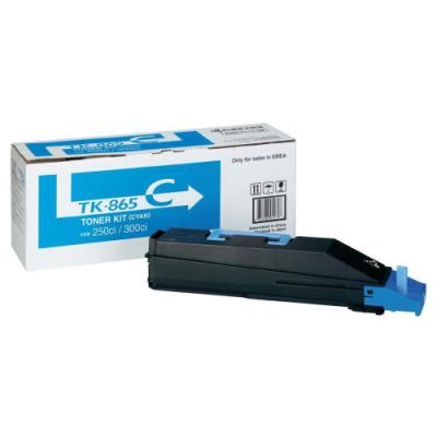 Kyocera toner TK-865C/ TASKalfa 250ci/ 12 000 stran/ azurový