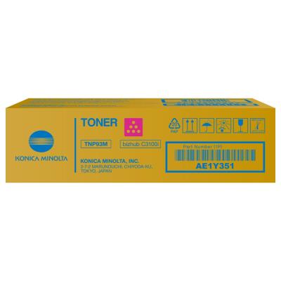 Konica Minolta TNP93M,Toner purpurový pro bizhub C3100i, 4000 stran