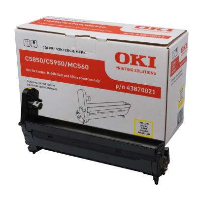OKI originál Obrazový válec pro žlutý toner C5850/ C5950/ MC560/ 20 000 stran