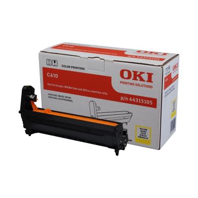 OKI originál obrazový válec pro žlutý toner do C610 (20 000 stránek)