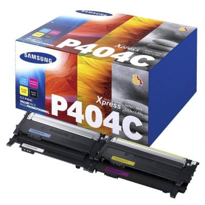 HP - Samsung tonerová sada CMYK CLT-P404C/ELS pro SL-C430x/C480x - 1500/1000 stran
