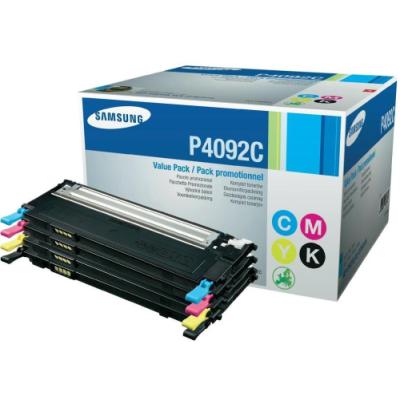 HP - Samsung toner CMYK sada CLT-P4092C pro CLP-310/315/CLX-3170/3175 - 1500/1000 str.