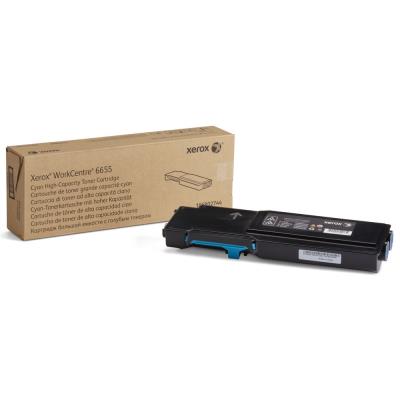 Xerox original toner 106R02752 pro WC 6655/ 7500 str., azurový