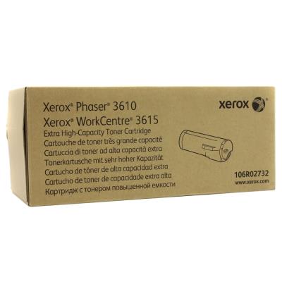 Xerox original toner 106R02732 pro Phaser 3610/ WC3615 25 300 str., černý