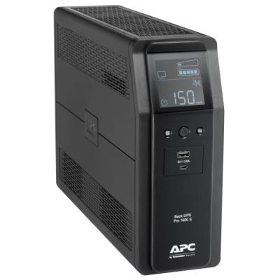 APC Back UPS Pro BR 1600VA (960W)/ Sinusoida/ LINE-INTERAKTIVNÍ/ AVR/ 230V/ LCD/ 8x IEC zásuvka