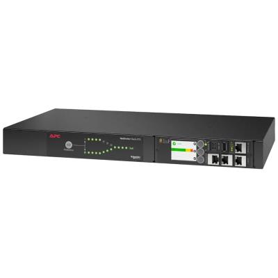 APC Rack Automatic Transfer Switch, 1U, 10A, 230V, C14 IN, 12 C13 OUT, 50 / 60Hz