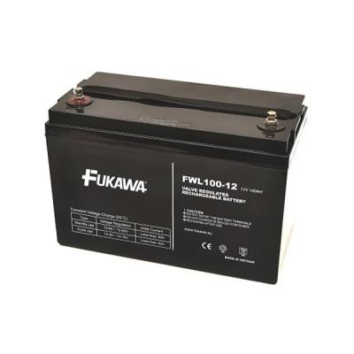 FUKAWA olověná baterie FWL 100-12 do APC/ AEG/ EATON/ Powerware/ 12V/ 100Ah/ životnost 10let/ závit M6
