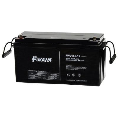 FUKAWA olověná baterie FWL 150-12 do UPS APC/ AEG/ EATON/ Powerware/ 12V/ 150Ah/ životnost 10 let/ závit M8