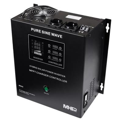 MHPower záložní zdroj MHPower MSKD-1800-24, UPS, 1800W, čistý sinus, 24V, solární regulátor MPPT